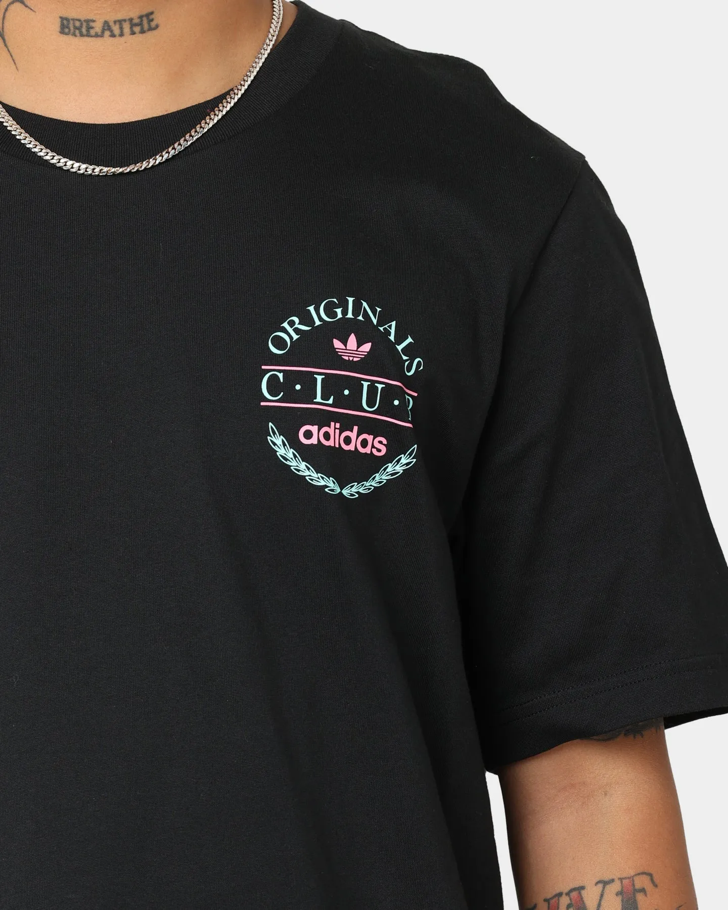 Adidas Club Logo T-Shirt Black