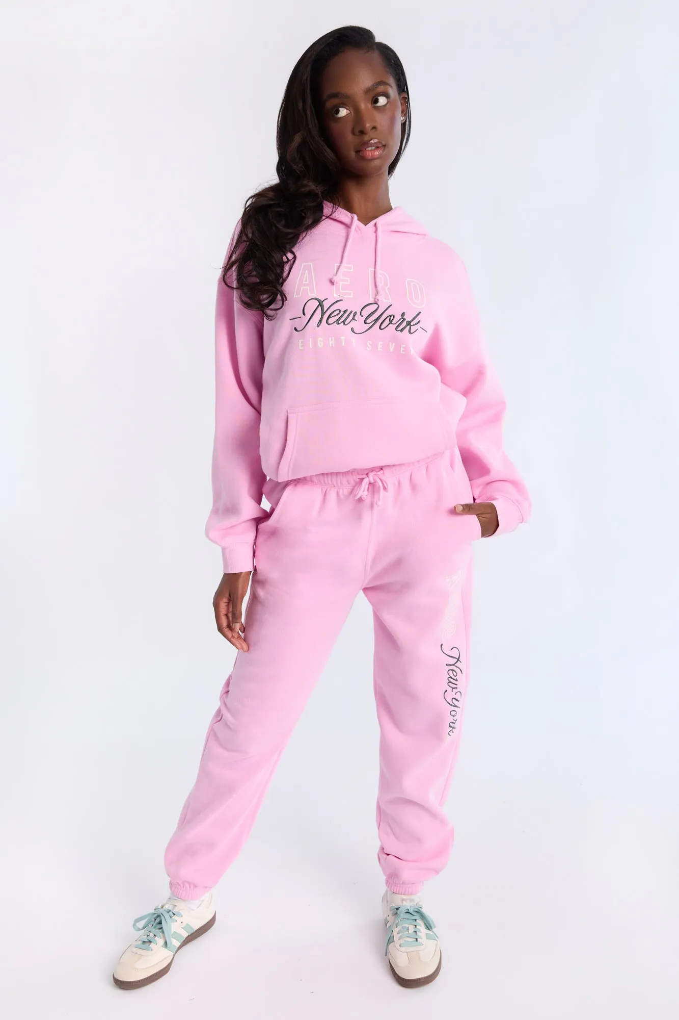 AERO Graphic Boyfriend Jogger