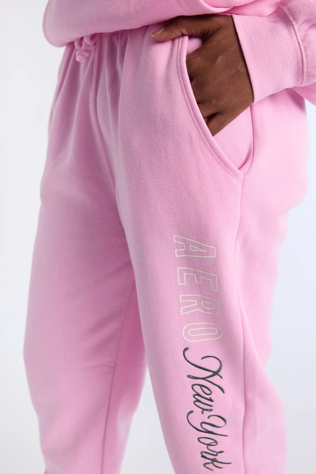 AERO Graphic Boyfriend Jogger
