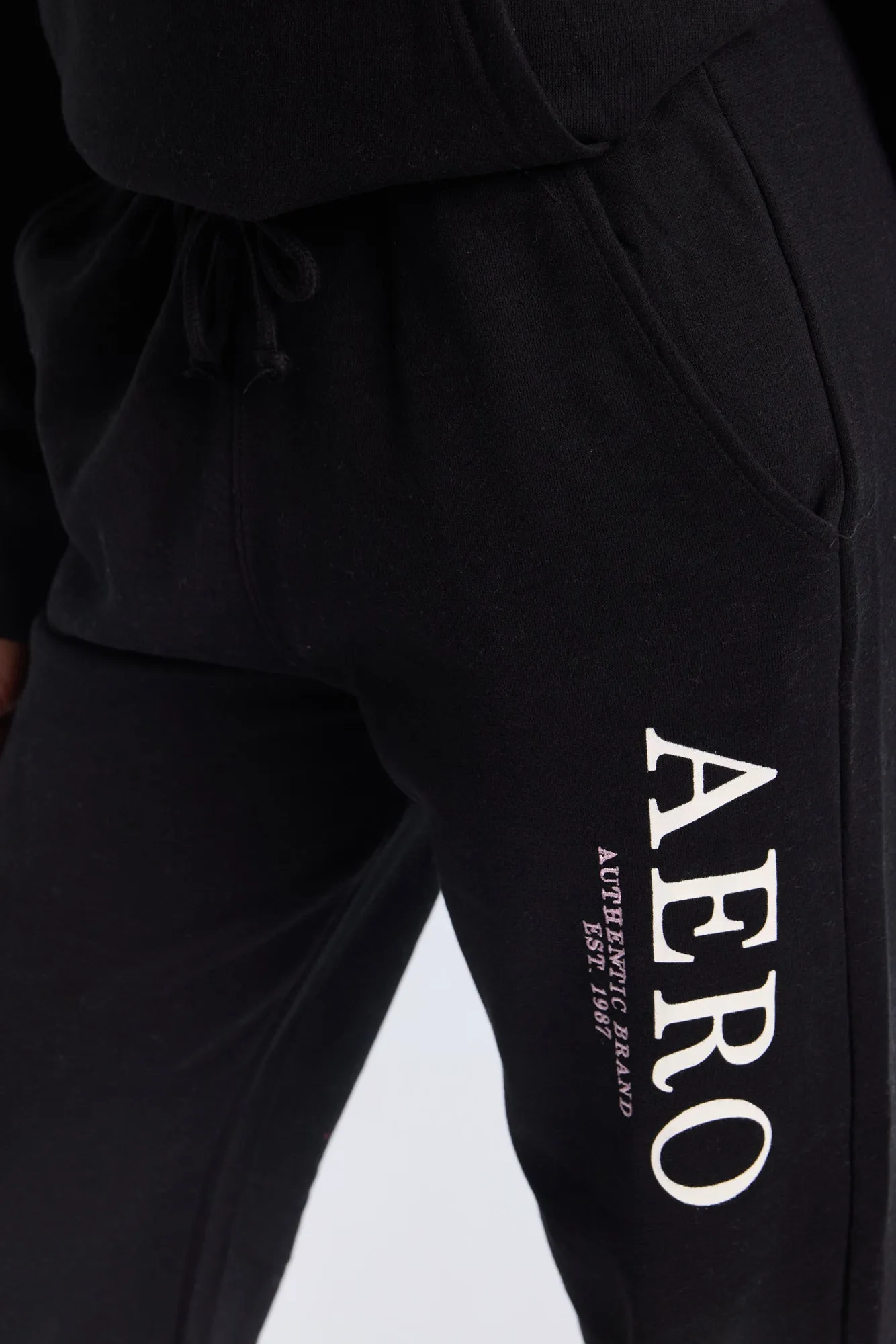 AERO Graphic Boyfriend Jogger