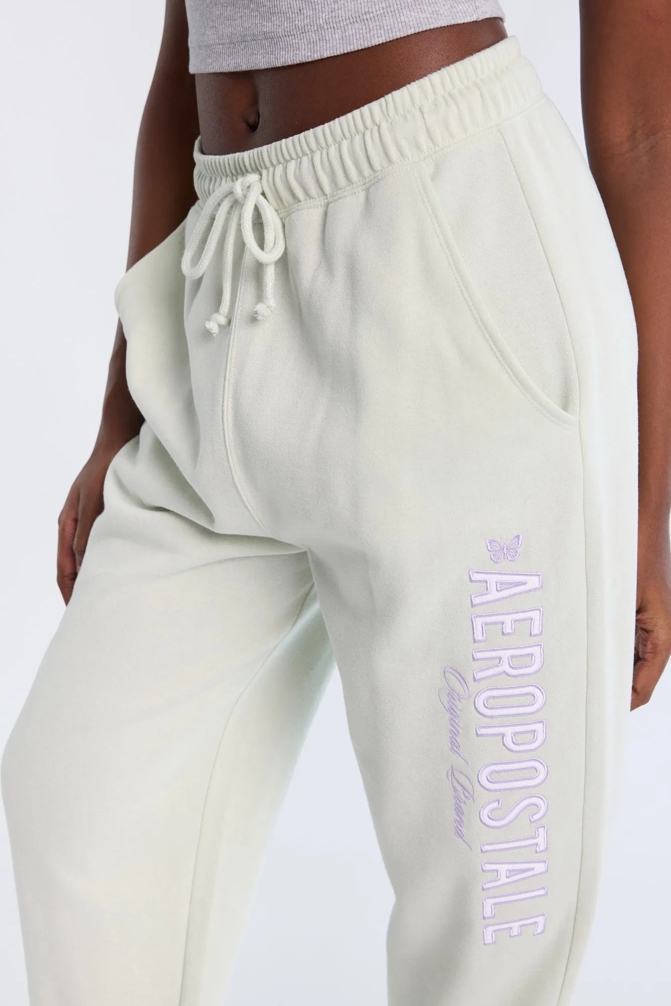 AERO Graphic Boyfriend Jogger