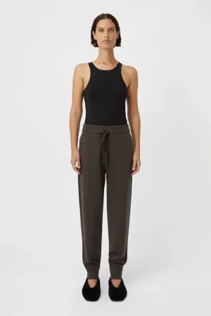 Arden Knit Pant Warm Charcoal Marle