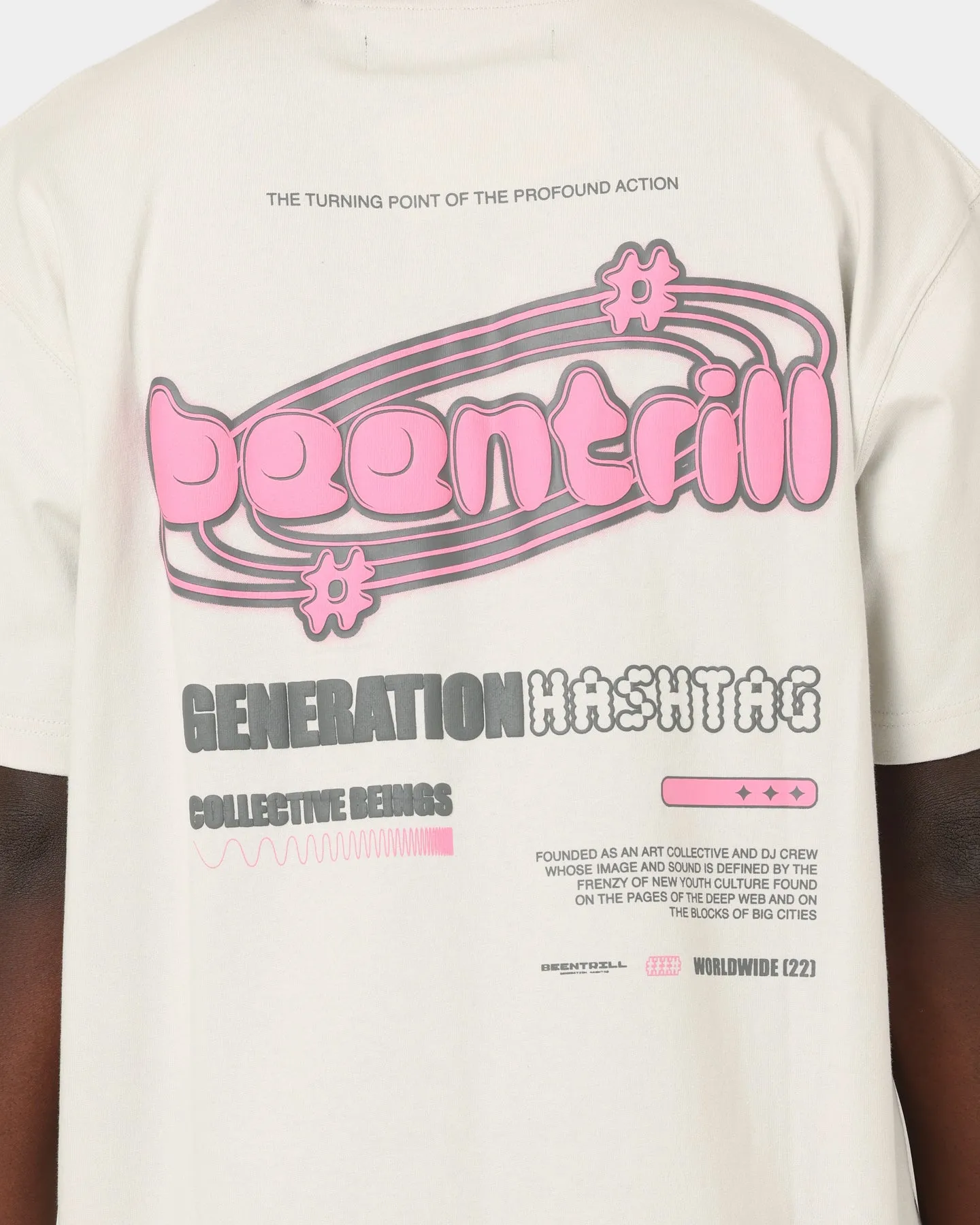 BEENTRILL Collective Beings T-Shirt Grey/Grey