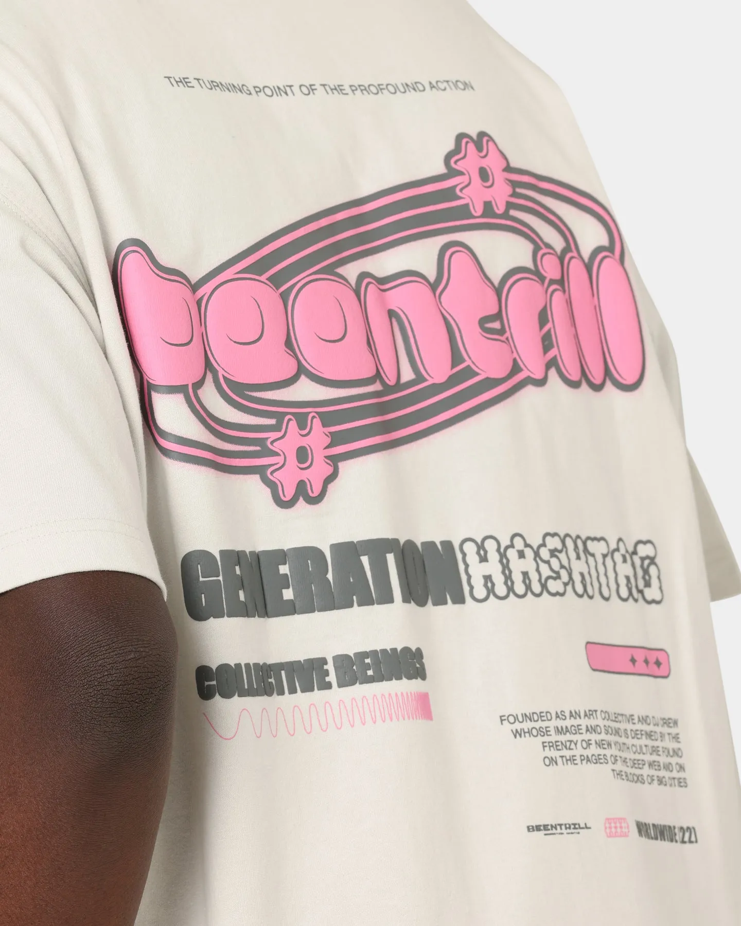 BEENTRILL Collective Beings T-Shirt Grey/Grey