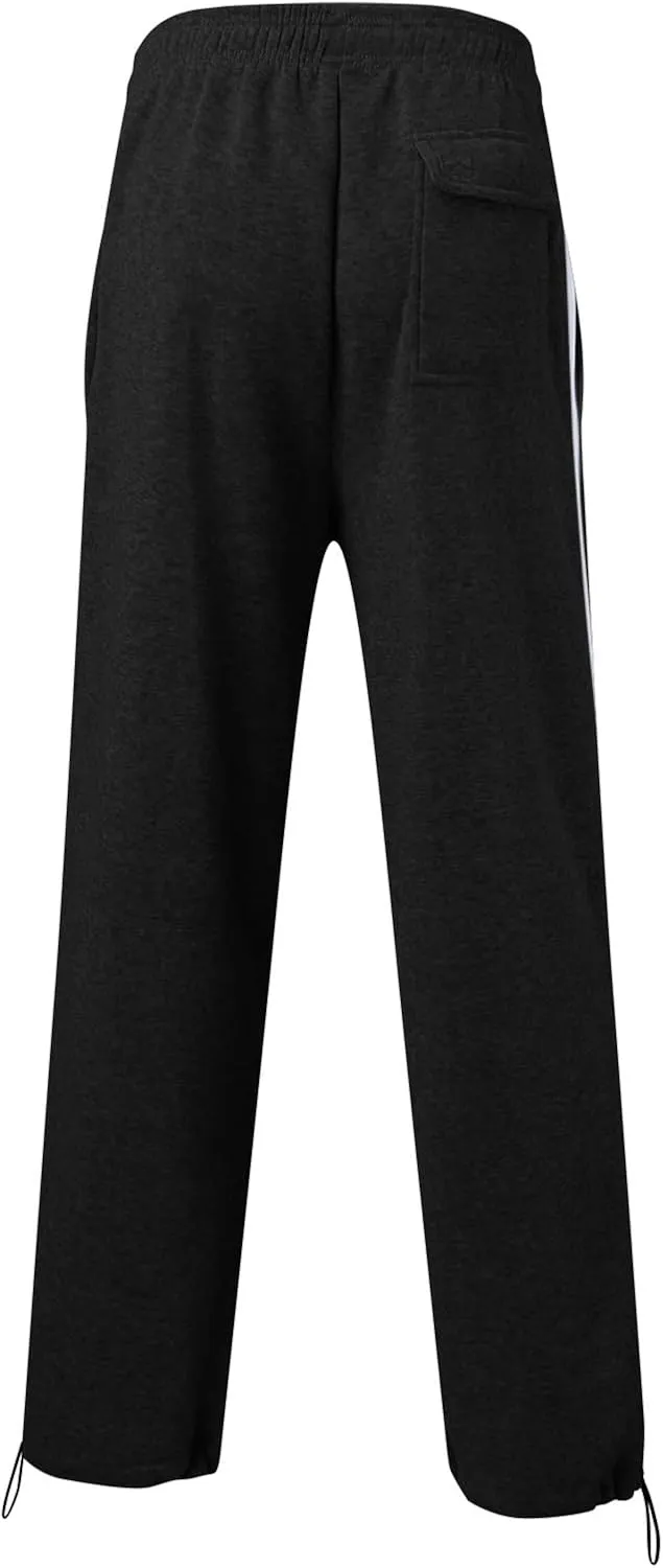 BIFUTON Cargo Pants for Men, Mens Heavyweight Cargo Pants Casual Jogger Athletic Pant Loose Fit Drawstring Running Sweatpants