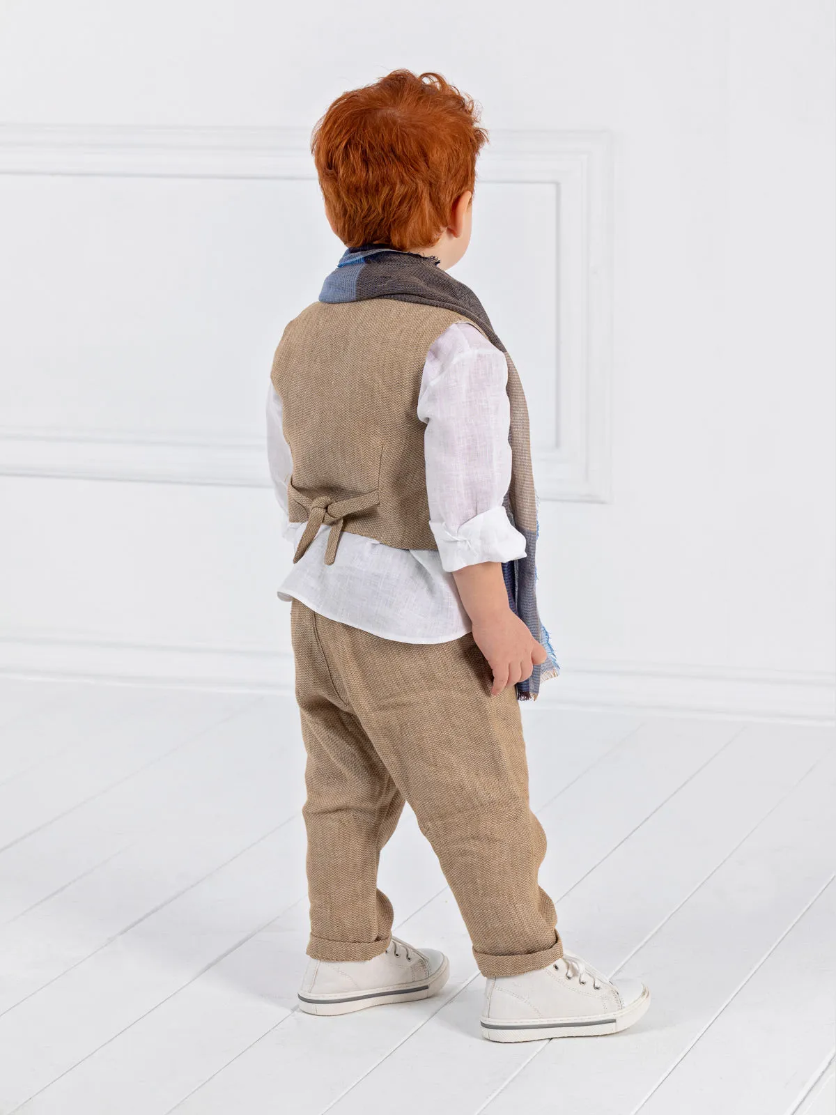 Boy's Baptism outfit set 5pcs - SALERNO