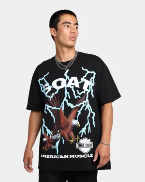 Goat Crew American T-Shirt Black