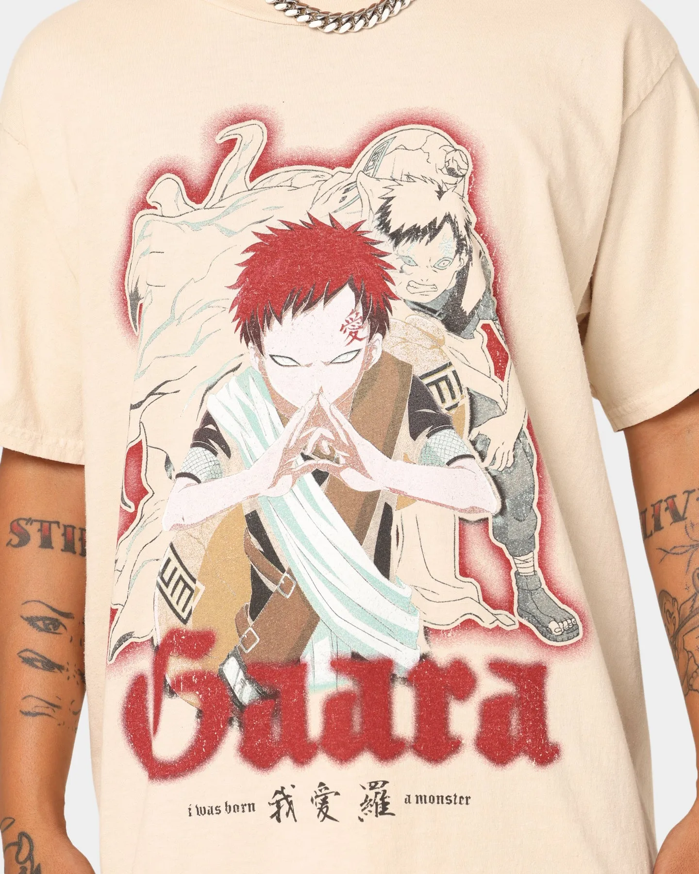 Goat Crew Goat Crew X Naruto Gaara CLR T-Shirt Stone