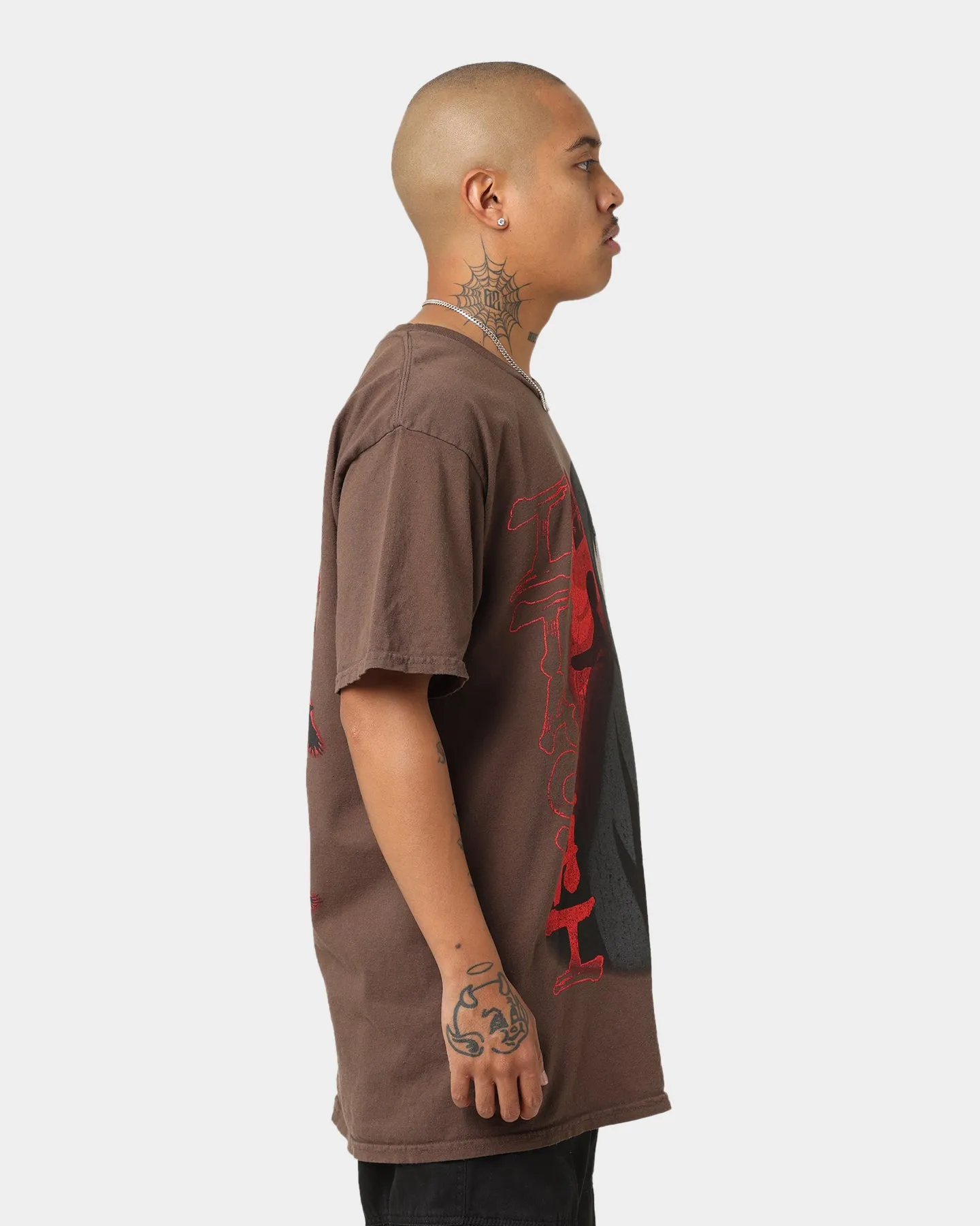 Goat Crew Goat Crew X Naruto Itachi CLR T-Shirt Brown
