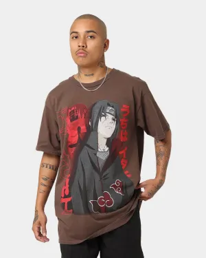 Goat Crew Goat Crew X Naruto Itachi CLR T-Shirt Brown
