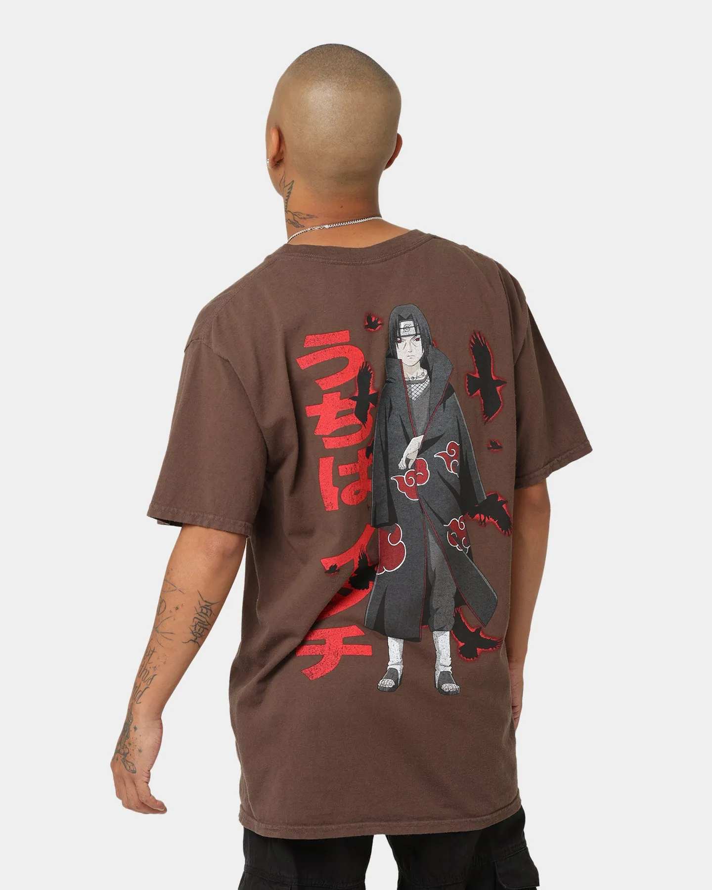 Goat Crew Goat Crew X Naruto Itachi CLR T-Shirt Brown