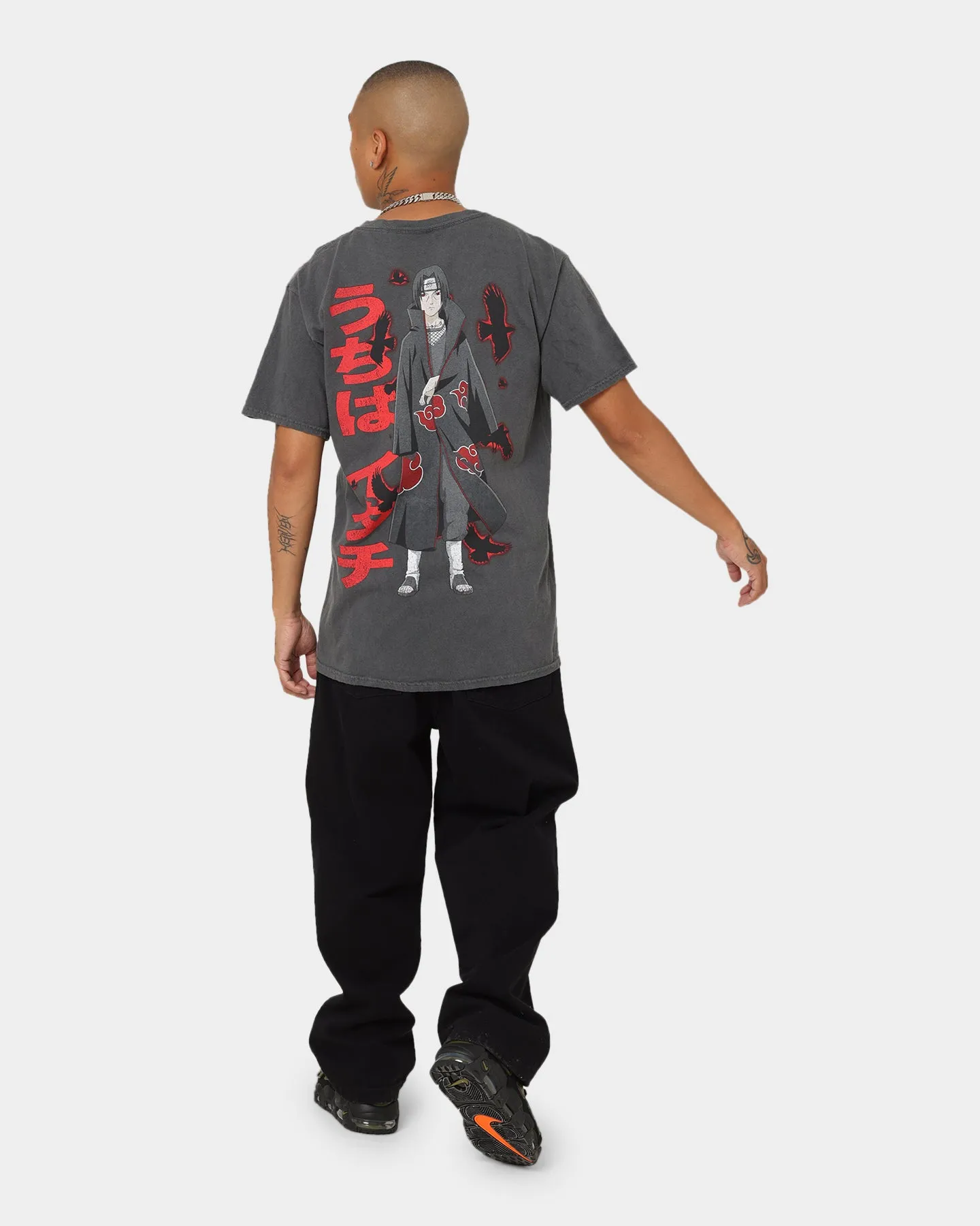 Goat Crew Goat Crew X Naruto Itachi CLR T-Shirt Charcoal