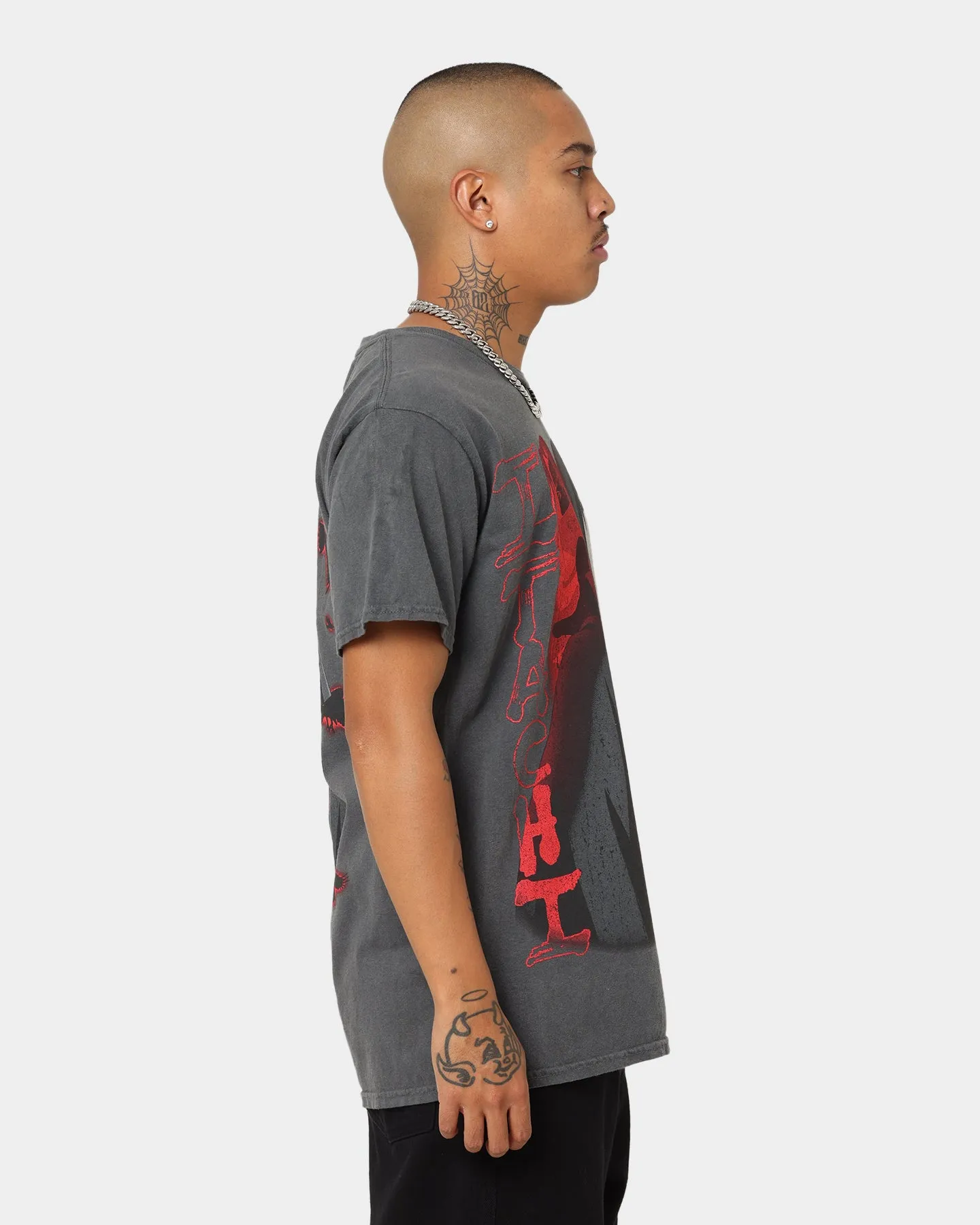 Goat Crew Goat Crew X Naruto Itachi CLR T-Shirt Charcoal
