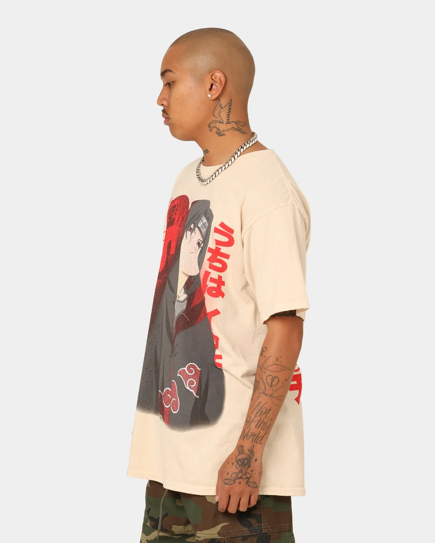 Goat Crew Goat Crew X Naruto Itachi CLR T-Shirt Stone
