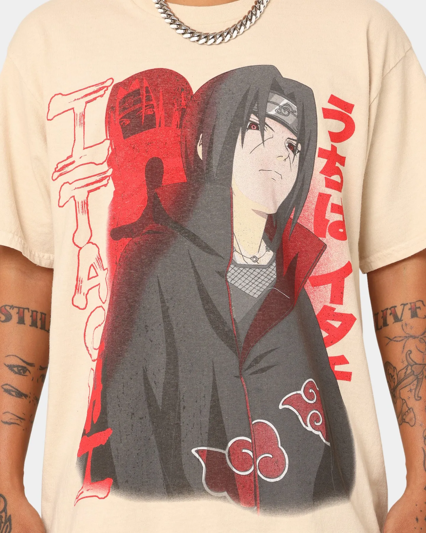 Goat Crew Goat Crew X Naruto Itachi CLR T-Shirt Stone