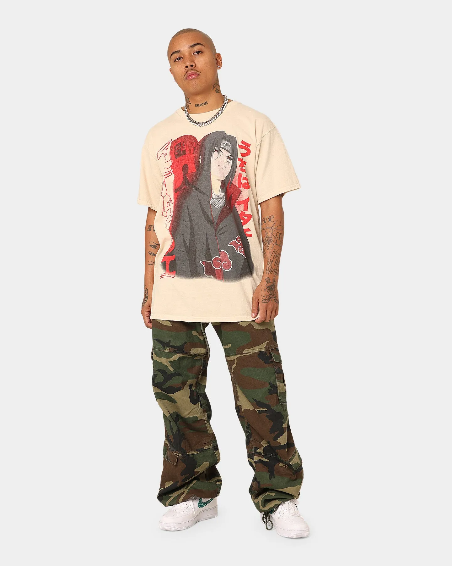 Goat Crew Goat Crew X Naruto Itachi CLR T-Shirt Stone
