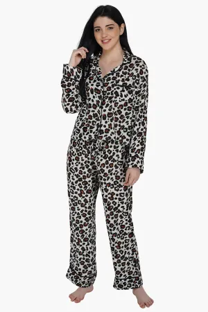 Leopard Printed Women Loungewear Set