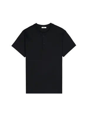 Mens DNA Henley T-Shirtblack