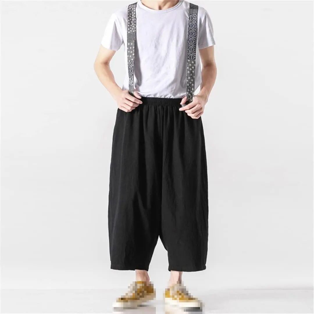Men's Harem Pants Casual Trousers Streetwear Korean Jogging Pants Sweatpants Loose Harajuku
