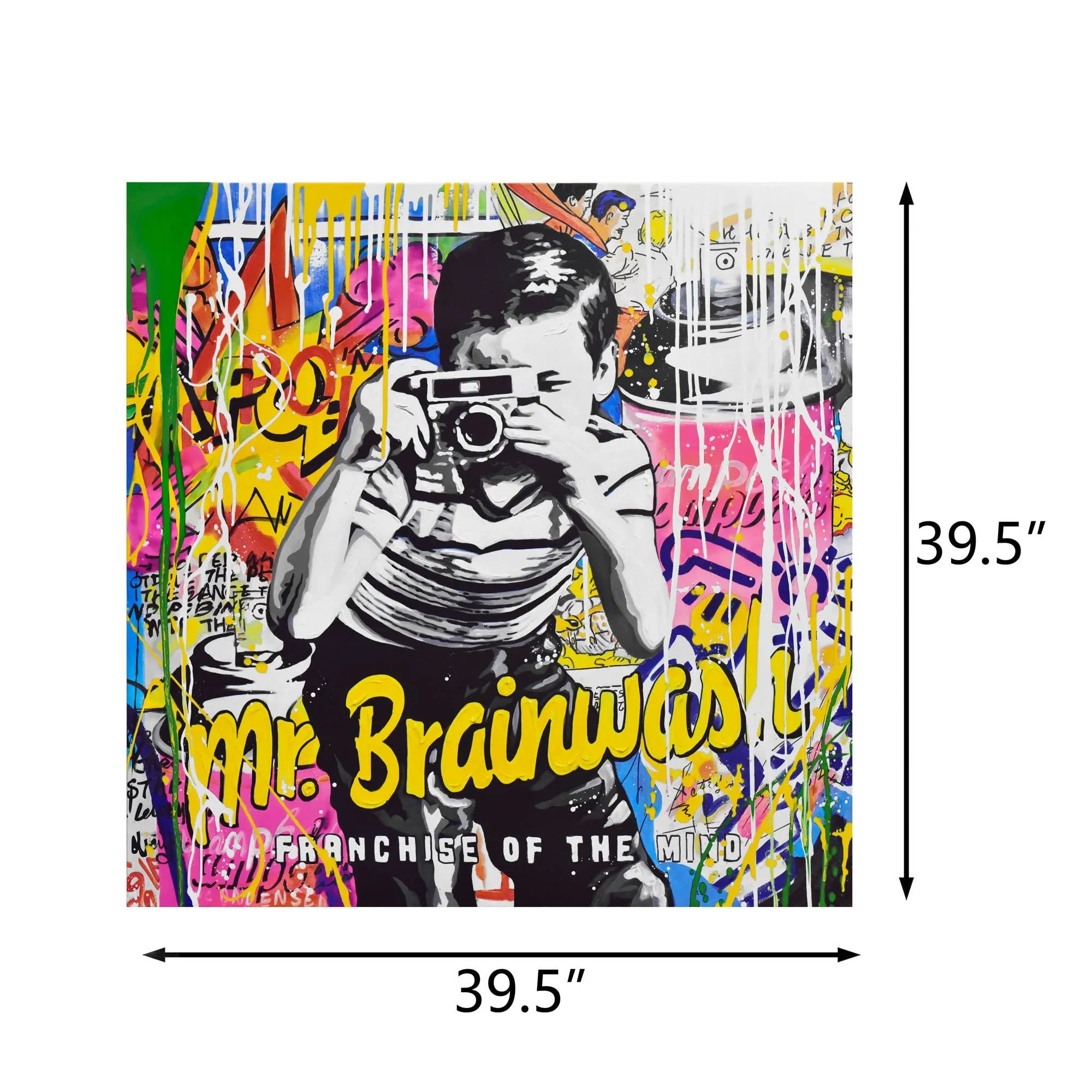 Mr Brainwashed 435WA04 Wall Art