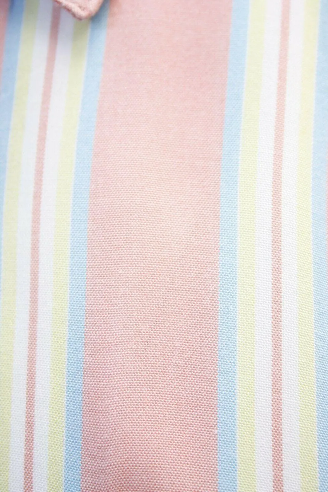 OBEY Men's Coral York Vertical Striped S/S Woven S02