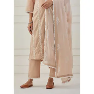 Priya Chaudhary Beige Pants