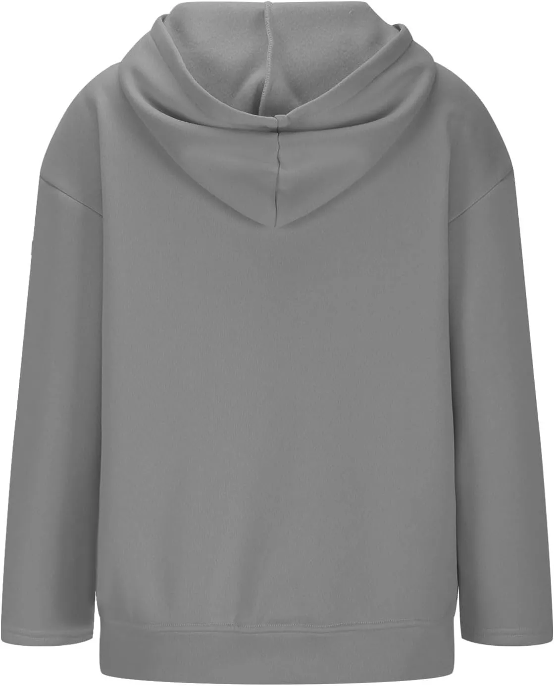 Womens Hoodie 2024 Oversized Sweatshirt Fleece Soft Hoodie Sweatshirts Solid Color Long Sleeve Pullover Top With Pocket